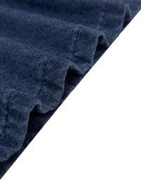 Loose Wide Leg Pockets Solid Color Jean Pants Bottoms