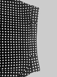H-Line Loose Polka-Dot Split-Joint Skirts
