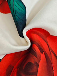 Loose Wide Leg Flower Print Casual Pants Bottoms Trousers