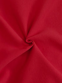 Long Sleeves Loose Contrast Color Pockets Split-Joint Zipper Round-Neck Midi Dresses