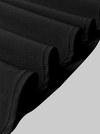 Loose Puff Sleeves Elasticity Pleated Solid Color Off-The-Shoulder Maxi Dresses