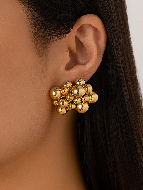 Geometric Drop Earrings