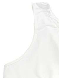 Pockets Solid Color Sleeveless One-Shoulder Jumpsuits