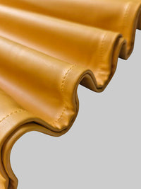 A-Line High Waisted Belted Pockets Solid Color Zipper Skirts Bottoms