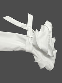 Floral Printed Split-Joint Split-side A-line Flared Sleeves Lapel Collar Shirt Dress Maxi Dresses