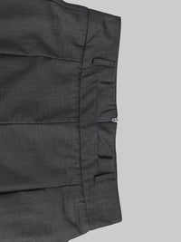 Column No Belt Solid Color Casual Pants Bottoms Trousers