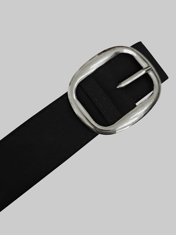 High Waisted Straight Leg Pleated Solid Color Split-Joint Pants Trousers