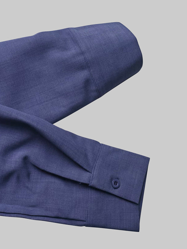 Long Sleeves Loose Solid Color Zipper Lapel Jumpsuits