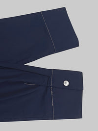 Long Sleeves Loose Buttoned Pockets Solid Color Lapel Midi Dresses