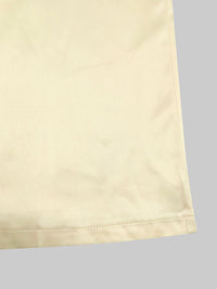 A-Line High Waisted Pleated Solid Color V-Neck Maxi Dresses