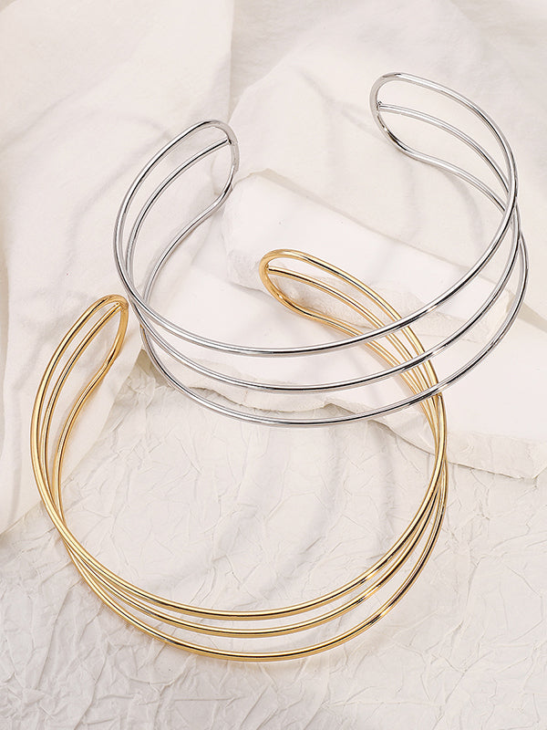 Normcore Geometric Ringent Choker Necklace Necklaces Accessories