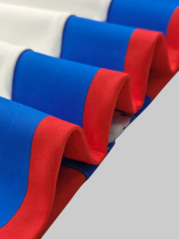 Long Sleeves Loose Contrast Color Striped Zipper Lapel Outerwear