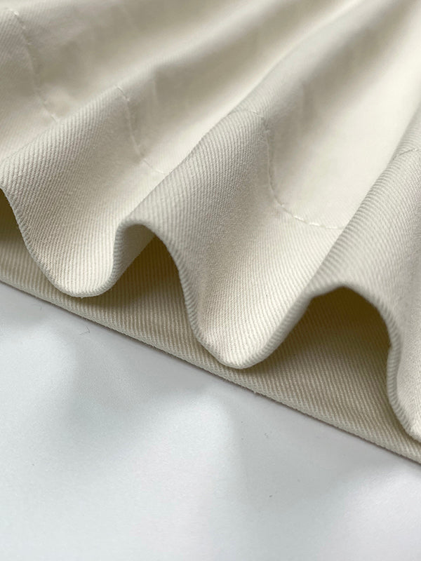 Solid Color High Waisted Loose Trousers Pants