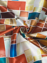 Mermaid Wrap Rainbow Plaid Skirts Bottoms