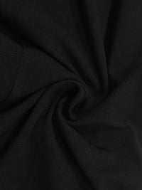 Hollow Pleated Solid Color Split-Joint Bodycon Sleeveless Mock Neck Maxi Dresses