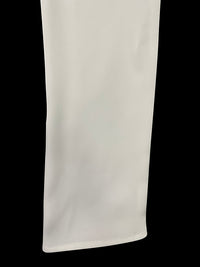 Asymmetric Solid Color Split-Joint Long Sleeves Loose Round-neck T-Shirts Tops