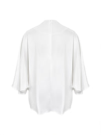 Loose Solid Color V-Neck Blouses&Shirts Tops