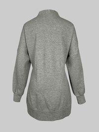 Long Sleeves Split-Joint V-Neck Outerwear