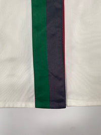 Contrast Color Pleated Long Sleeves Loose V-Neck Blouses&Shirts Tops