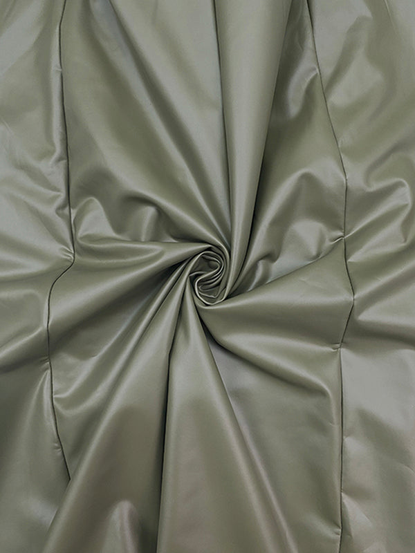 Bowknot Solid Color Split-Joint A-Line Long Sleeves Round-Neck Midi Dresses