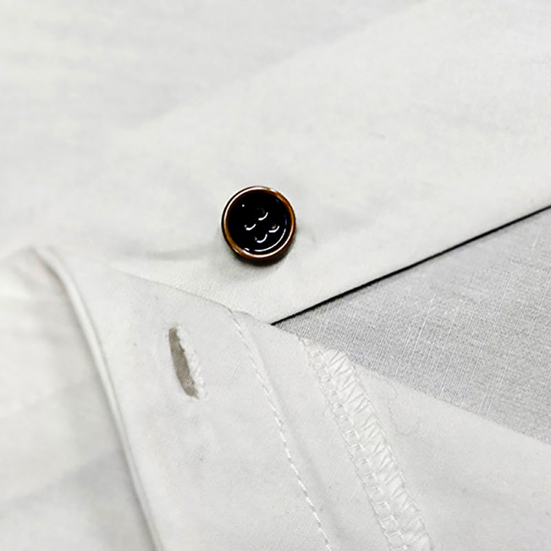 Long Sleeves Asymmetric Buttoned Split-Front Blouses&Shirts Tops