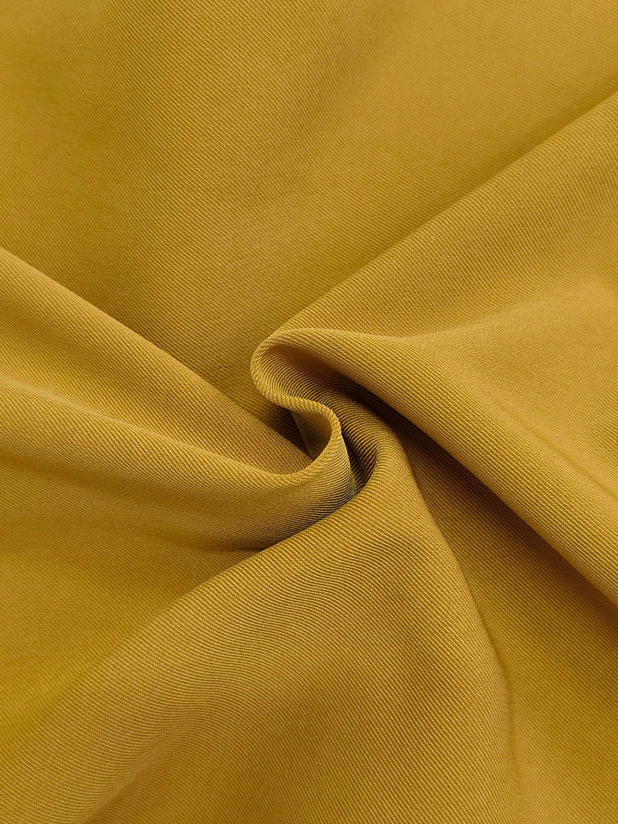 Solid Color Split-Joint High Waisted Wide Leg Trousers Pants