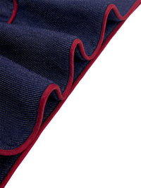 Zipper Long Sleeves Wide Leg Stand Collar Jumpsuits