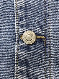 High Waisted Loose Buttoned Pockets Jean Pants Bottoms