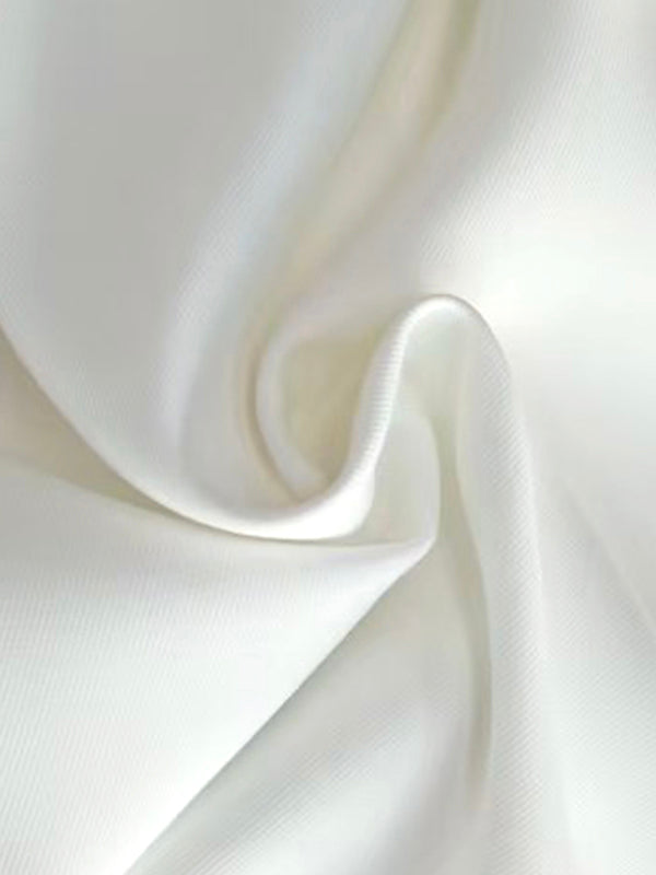 High Waisted Straight Leg Pleated Solid Color Split-Joint Pants Trousers