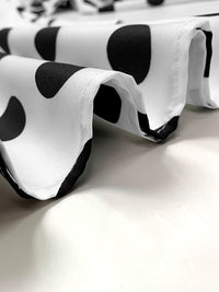 High Waisted Sleeveless Polka-Dot Mock Neck Jumpsuits