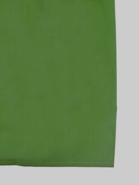 Pleated Pockets Solid Color Split-Joint Loose Short Sleeves V-Neck Maxi Dresses