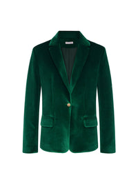 Long Sleeves Buttoned Solid Color Notched Collar Blazer Suits Outerwear