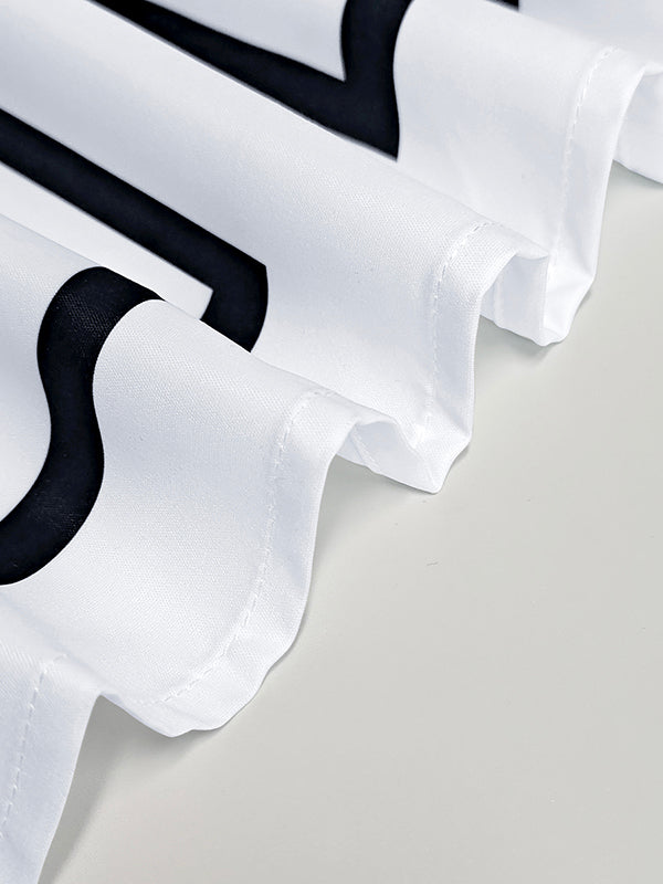 Buttoned Striped Half Sleeves Loose Lapel Shirt Midi Dresses