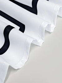 Buttoned Striped Half Sleeves Loose Lapel Shirt Midi Dresses