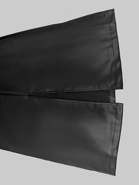 Belted Solid Color A-Line Loose Skirts Bottoms