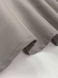 Long Sleeves Loose Solid Color Split-Joint Split-Side Lapel Maxi Dresses Shirt Dress