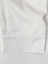 Buttoned Flower Print Pockets Split-Side High-Low Long Sleeves Stand Collar Blouses&Shirts Tops