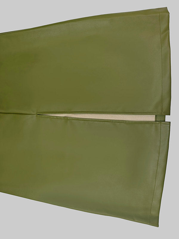 Belted Solid Color A-Line Loose Skirts Bottoms