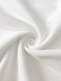 Sleeveless Gauze Pleated Solid Color Split-Joint Round-Neck Evening Dresses Maxi Dresses