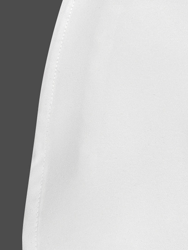 Flower Print Long Sleeves Loose Stand Collar Blouses&Shirts Tops