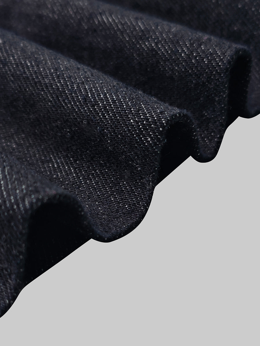 Pockets High Waisted Wide Leg Jean Pants Bottoms