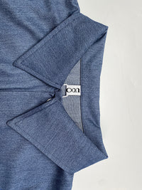 Short Sleeves Solid Color Tied Waist V-Neck Denim Jumpsuits