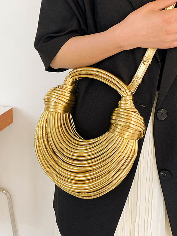 Geometric Zipper Handbags