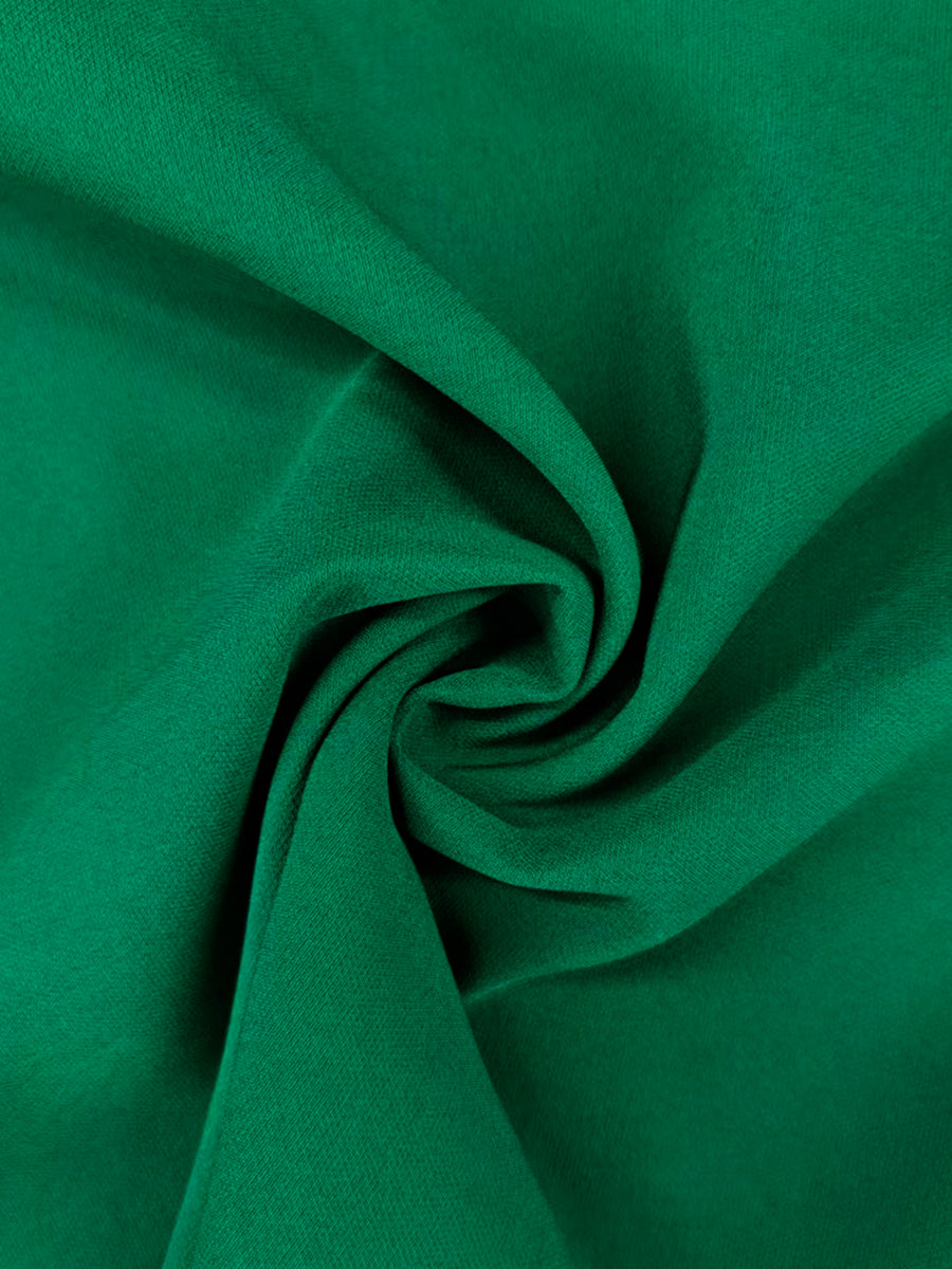 A-Line High Waisted Pleated Solid Color Split-Joint Round-Neck Maxi Dresses