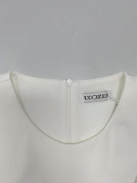 Loose Sleeveless Pockets Solid Color Split-Joint Round-Neck Maxi Dresses