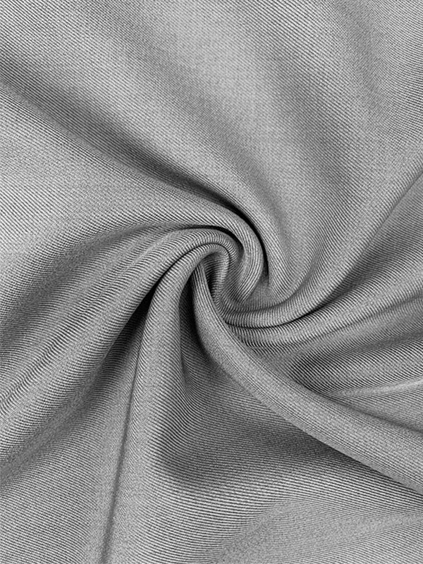 Loose Short Sleeves Solid Color Zipper V-Neck Blouses&Shirts Tops