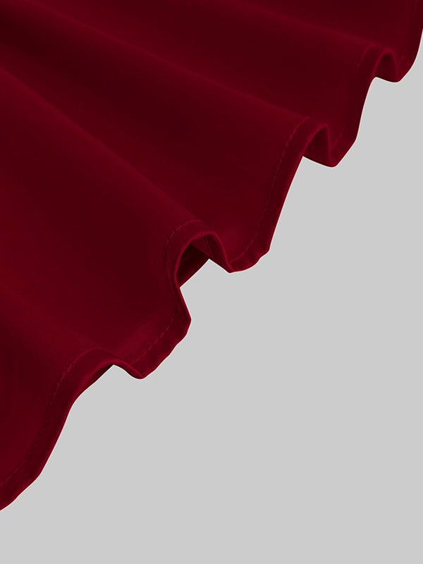 Long Sleeves Loose Solid Color Heaps Collar Blouses&Shirts Tops