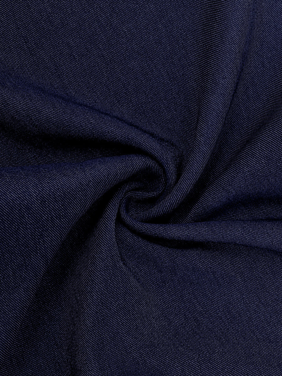 Zipper Long Sleeves Wide Leg Stand Collar Jumpsuits