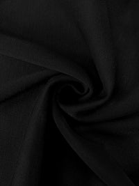 Buttoned Split-side Loose Puff Sleeves Mock Neck Maxi Dresses