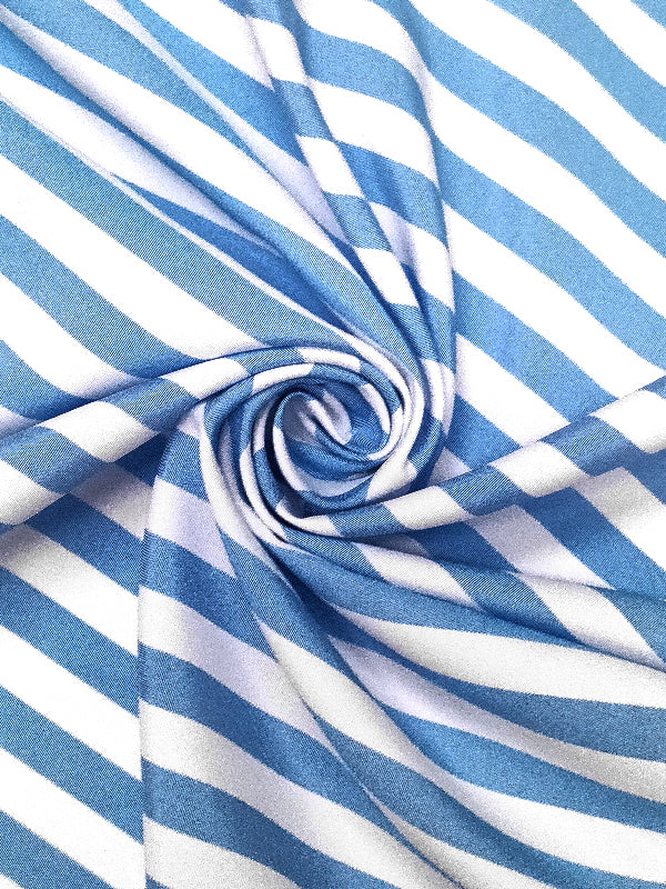 Balloon Sleeves Long Sleeves Buttoned Striped Bow Collar Blouses